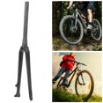 thumbnail image 3 of Domqga Carbon Fiber Front Fork 3K Matte Road Bike Disc Brake Top Tube Taper Pipe Quick Release,Carbon Fiber Front Fork, 3 of 10