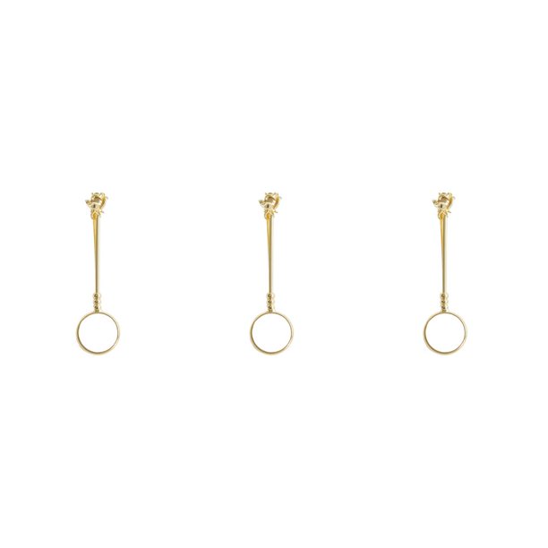 Bearachild Anillo para hombre, accesorios en forma de Clip, anillos de dedo, suministros de herramientas de moda, soporte de mano de Metal, caballero, oro Type1 NO1 Bearachild CBP264631