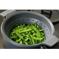 thumbnail image 5 of Woll Concept Plus Multi-Function Collapsible Silicone Steamer and Colander Insert, 11" Diameter, Inch, Gray, 5 of 8