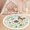 Color 4, variant on Washable Non Slip 4ft Round Rug, Whimsical Butterflies Pastel Pink Floral Circle Area Rugs with Tassels Carpet for Nursery Bedroom Living Room Playroom Tent Rug