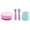 Pastel Mint/Pink/Purple, variant on WeeSprout First Feeding Set - Baby Training Cup, Suction Bowl w/ Lid & 2 Baby Led Weaning Spoons