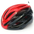thumbnail image 4 of Casco de bicicleta Greeniant 22 orificios negro rojo L, 4 of 6