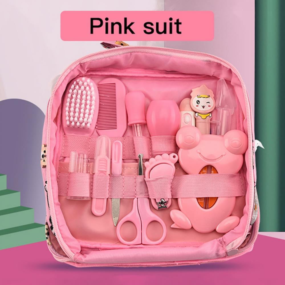 KAILEXBABY Portable Baby Healthcare & Grooming Kit for Newborn/Infant/Baby Girl - Pink, Size: One-Size