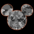 thumbnail image 2 of Boy's Mickey & Friends Gray Camo Mickey Mouse Logo Graphic Tee Black Medium, 2 of 5