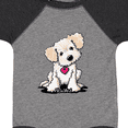 thumbnail image 4 of Inktastic Cream Doodle Pup Boys or Girls Baby Bodysuit, 4 of 5