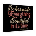 thumbnail image 1 of Scripture Walls Beautiful In Its Time Ecclesiastes 3:11 Christian Wall Art Bible Verse Print Ready To Hang Unframed, 1 of 7