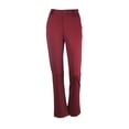 thumbnail image 5 of Women's Bootcut Pull-On Dress Pants High Waist Straight Leg Work Pants Office Business Long Trousers with Pockets, 5 of 8