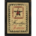 thumbnail image 2 of Spivey, Linda 19x24 Black Ornate Wood Framed with Double Matting Museum Art Print Titled - Families are Forever, 2 of 4