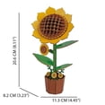 thumbnail image 3 of 3D Wooden Puzzles for Adults, DIY Artificial Flower Building Set Craft Kit for Women, Valentines Day Gift, 3 of 8
