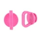 thumbnail image 5 of Juego de 3 ganchos de plástico multiusos para bolsas de mano Bogg (Rojo rosa), 5 of 6