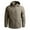 Khaki, variant on Herrnalise Men's Thin Jacket Casual Sports Windbreaker Hooded Jacket Dark Blue
