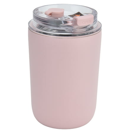 

Vacuum Flask Coffee Cup Stainless Steel Wide Application For Traveling For Birthday Gift Pink