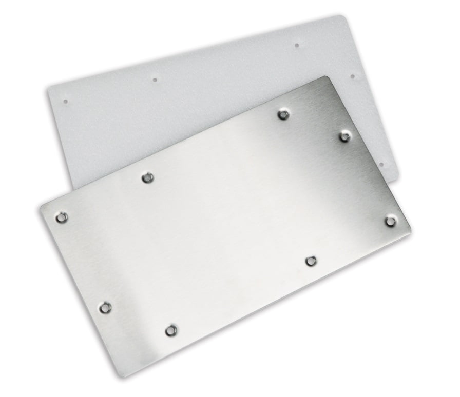 14Inch Silver HydroTools Swimming Pool Wide Mouth Wall Skimmer