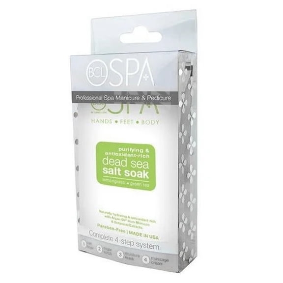 BCL Spa Organic Lemongrass   Green Tea 4 Step Packettes Single