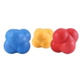 thumbnail image 3 of Pelota de entrenamiento de reacción de goma de gran dificultad y hexágono grande Pelota hexagonal ágil y cambiable Pelota sensible para tenis y fútbol, 3 of 5
