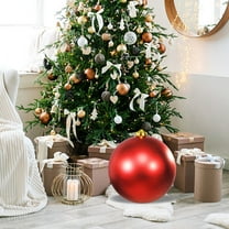 Tyidzon Christmas Tree Ball Ornaments, 7.8 Inch Shatterproof Plastic Decorative Christmas Balls for Xmas Tree Decor Holiday Party Wedding Home Decor