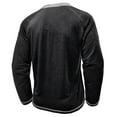 thumbnail image 4 of USNSM Men's Henley Long Sleeve T-Shirt Stretch Cotton Casual Pullover Tee Lightweight Breathable Shirts with Pockets Black L, 4 of 8