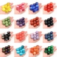 thumbnail image 2 of Bolas redondas de cristales naturales de 20 mm, amatista, cuarzo, piedra no porosa, esferas de piedras preciosas para hacer collares, pulseras y joyas, 2 of 5