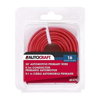 Coleman Cable 55667423 100 ft. 18 Gauge Primary Wire - Red