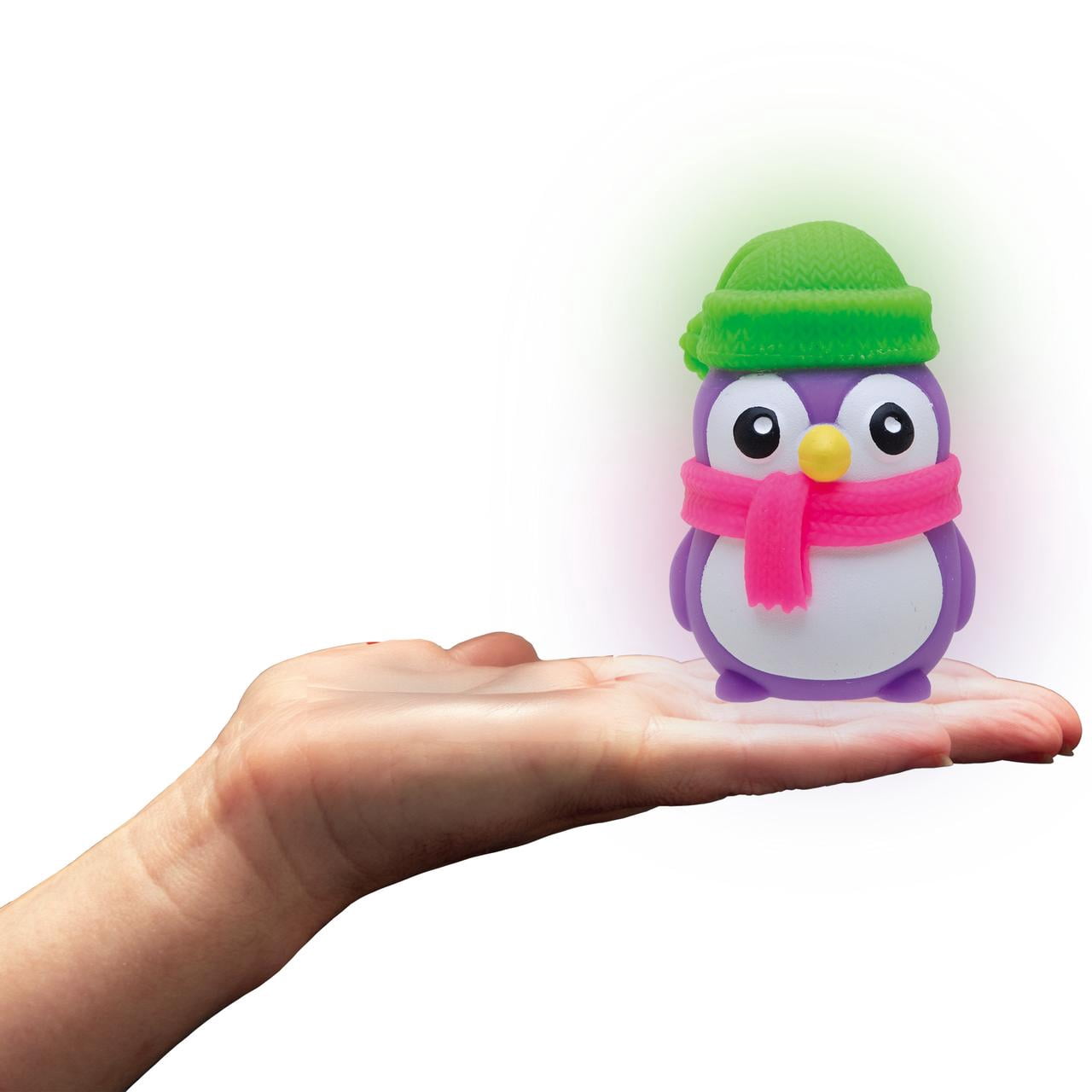 NeeDoh Polar Glow Penguin – Squishy, Novelty & Gag Toys for Children 3+