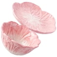 thumbnail image 6 of UNOMOR Pink Ceramic Cabbage Bowl for Storage Using Material for Microwave Oven Dishwasher 1 Set, 6 of 8