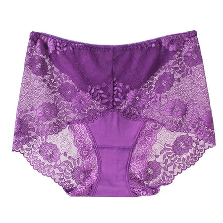 

Womens Patchwork Panty Pink Perspective Briefs 5-Pack