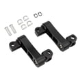 thumbnail image 2 of Motorcycle Passenger Rear Foot Peg Bracket Mount Kits Black, 2 of 8