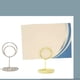 thumbnail image 2 of Advancent 20 unids/set portatarjetas de visita pantalla profesional para contactos Etc soporte de Metal para mensajes estante para fotos Kits de decoración para fiestas Plata, 2 of 6