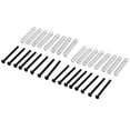 thumbnail image 1 of 16 Piezas M2.5X32mm Fonocaptor Humbucker de Guitarra Electrica Tornillo Y Resorte de Altura de Ajuste - Paso 0.4mm, 1 of 8