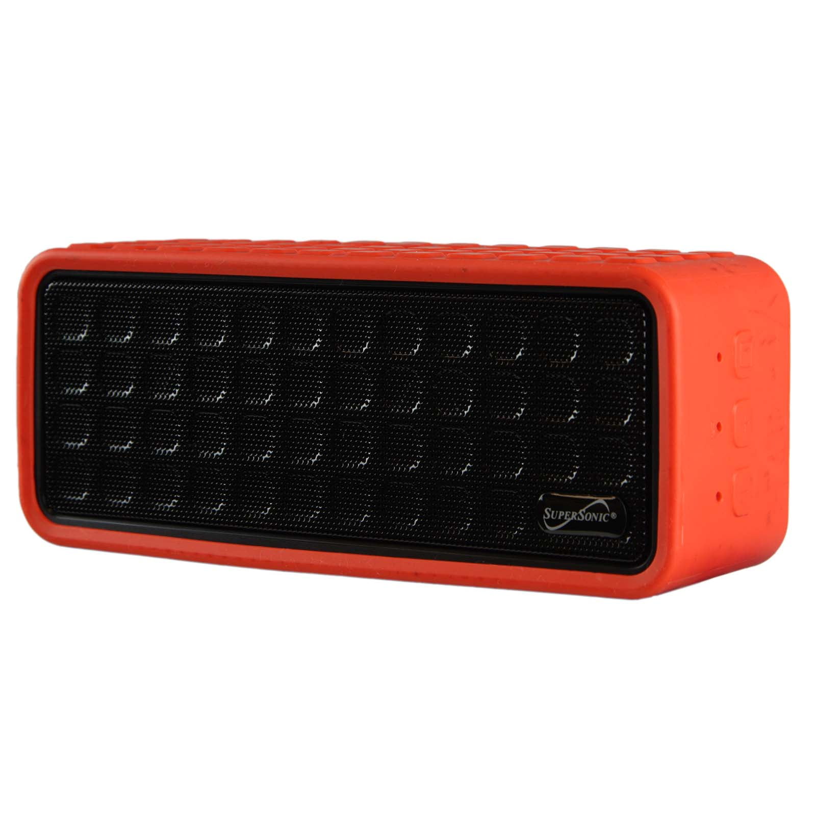 Supersonic Portable Bluetooth Rechargeable Speaker Red