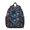 Mushroom and Forest, variant on Mushroom and Fern Black Pattern Backpack for School, Cute School Bag with Adjustable Shoulder Straps and Padded Back, 13.8"x11.4"x6"