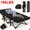 Black, load capacity 760lbs, variant on 75 66.9in Outdoor Folding Camping Bed, 560 660 760lbs Load, Foldable Guest Bed with Flip Mattress Carry Bag, Heavy-Duty for Adults, Garden, Balcony, Camping