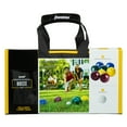 thumbnail image 2 of Franklin Sports Bocce Set - 6 All Weather Bocce Balls, 1 Pallino, and Deluxe Bocce Set Carry Bag - Beach, Backyard, or Party Outdoor Fun - Professional Set, 2 of 7