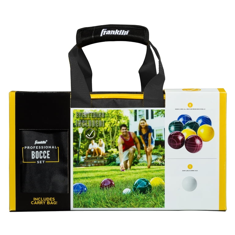 Franklin Sports Bocce Set with All-Weather Balls & Carry Bag photo 2