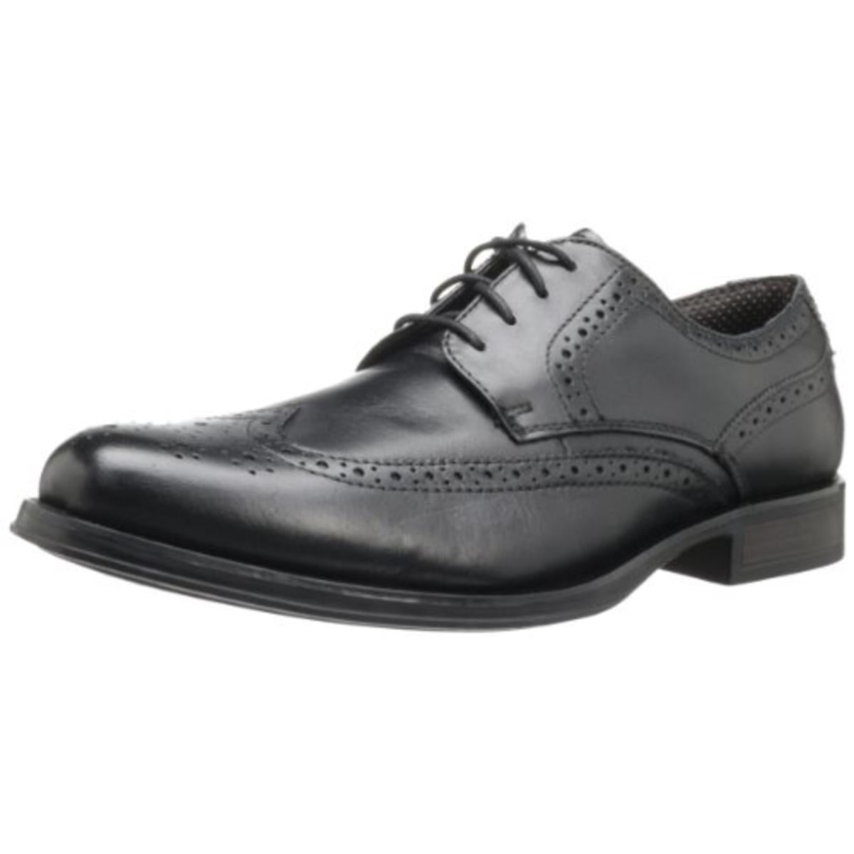 Dockers Mens Moritz Leather Wingtip Derby Shoes - Walmart.com