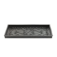 thumbnail image 3 of Natural & Recycled Rubber Boot Tray with Blue & Ivory Coir Insert, 3 of 14