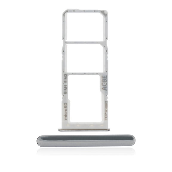 Replacement Dual Sim Card Tray Compatible For Samsung Galaxy A32 (A325 / 2021) (Awesome White)