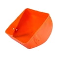 thumbnail image 2 of Pig feed Trough Pig Feeder Mountable Heavy Duty Equipment Bucket Dishes Livestock feed Bowl Pig Waterer for Dog Animal Husbandry Accessories Orange, 2 of 8