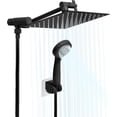 thumbnail image 1 of Shower Head ” High Pressure Rain/Hand Shower Combo with ” Extension Arm Function Hand Shower LeakProof Shower Head with Holder/Shower Hose Height/Angle Adjustable(” Chrome Pla, 1 of 6