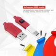 thumbnail image 3 of Deep Flash Cable Phone Open Port 9008 TypeC Adapter BL Locks Engineering Support Advanced Mode Solve Brush Problems REC Mode Data Unlock White Red 1m, 3 of 7