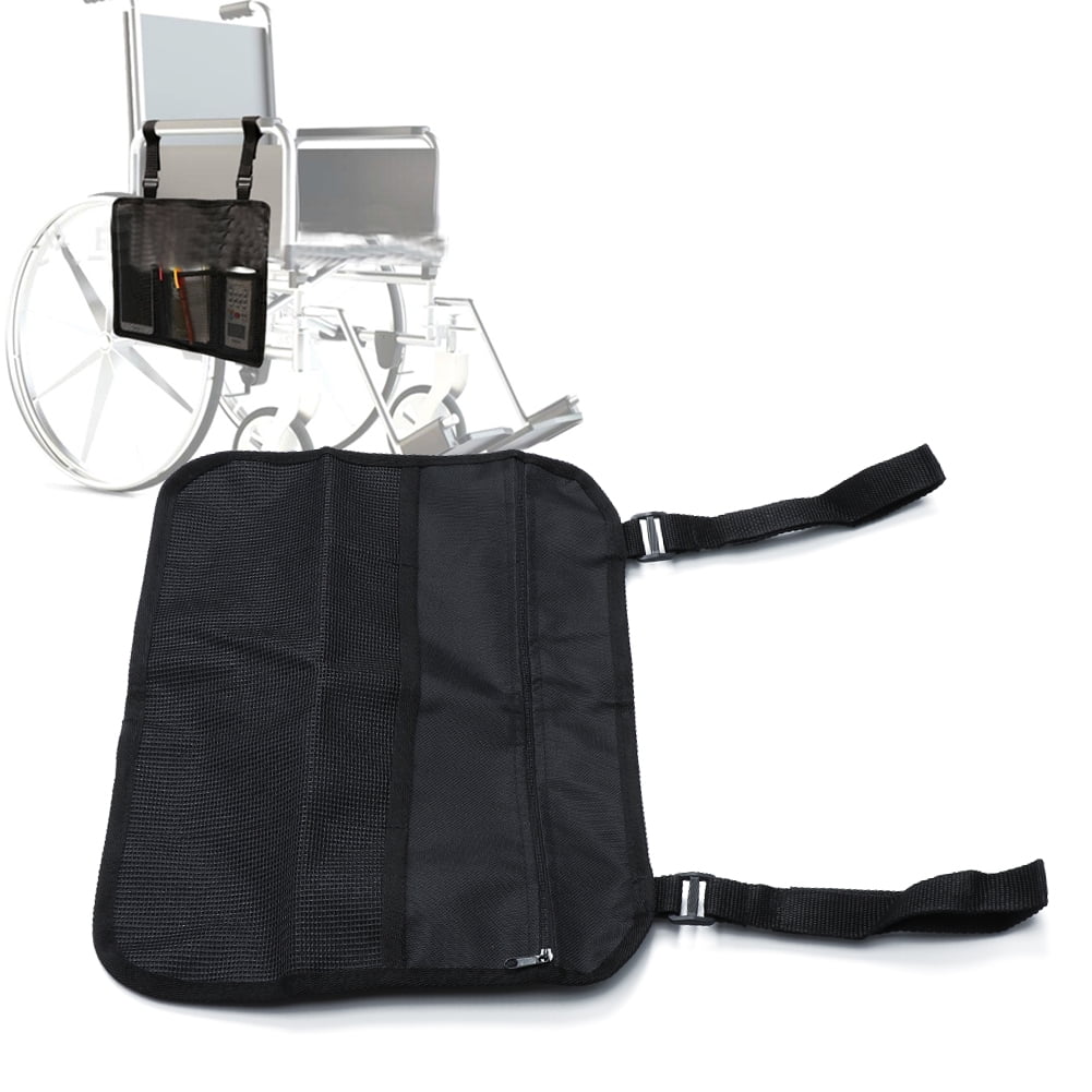 LYUMO Wheelchair Side Bag Multi-pockets Organization Accessory for Wheelchairs / Scooters,Wheelchair Side Bag, Wheelchair Organization