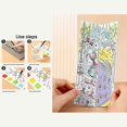 thumbnail image 5 of high quality Pocket Watercolor Painting Book, Pocket Watercolor Book,Watercolor Bookmarks to Paint, Travel Pocket Watercolor Kit, 5 of 5
