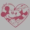 thumbnail image 2 of Men's Mickey & Friends Retro Perfect Pair Pull Over Hoodie, 2 of 4