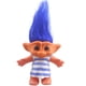 thumbnail image 1 of Yintlilocn Lucky Troll Dolls,Vintage Troll Dolls Chromatic Adorable for Collections, School Project, Arts and Crafts, Party Favors - 7.5 Tall Blue(Include The Length of Hair), 1 of 5
