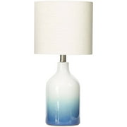 Better Homes & Gardens Ombre Ceramic Table Lamp, Blue Finish