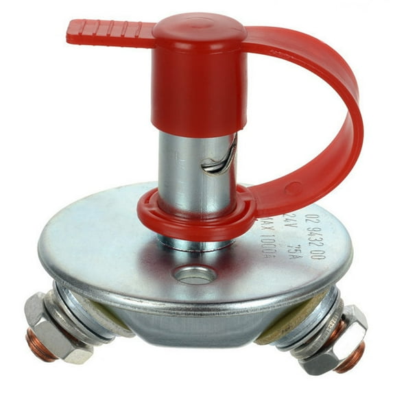 12 24V Battery Cut Off Switch Truck Power Kill Switch Vehicle Disconnect Switch 1 Set