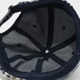 thumbnail image 3 of Hsqqdc Vintage Washed Denim Brimless Hat, Distressed Docker Cap Adjustable Sailor Cap, 3 of 7