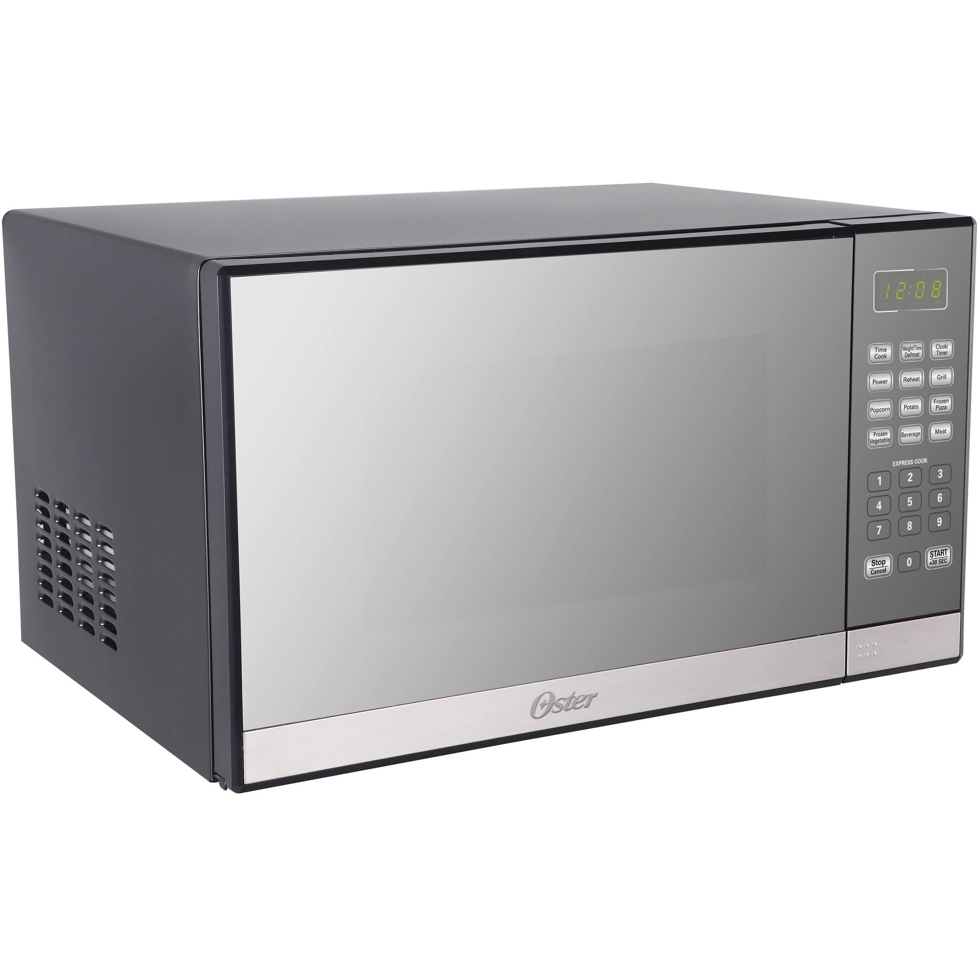 Details about   Oster 1.3 Cu Stainless Steel with Mirror Finish Microwave Oven w Grill NEW Ft 