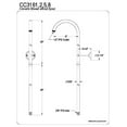 thumbnail image 1 of Kingston Brass Vintage Convertir en Kit de Douche, 1 of 2