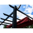 thumbnail image 4 of ALEKO PERGFABBURG Pergola Canopy Fabric Replacement - 9 x 9 Feet - Burgundy, 4 of 5